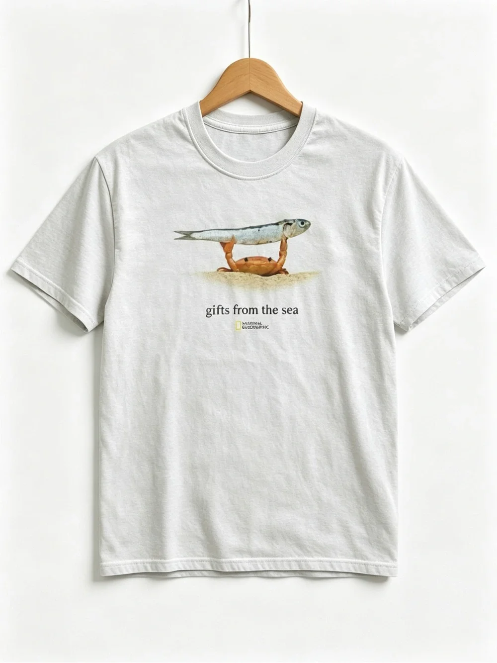 National Geographic Gifts From The Sea Crab Graphics Womens Mens T-shirt Unisex